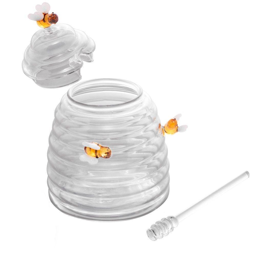 Meleira De Vidro Com Pegador Lovely Bee 500 Ml Lyor - 3