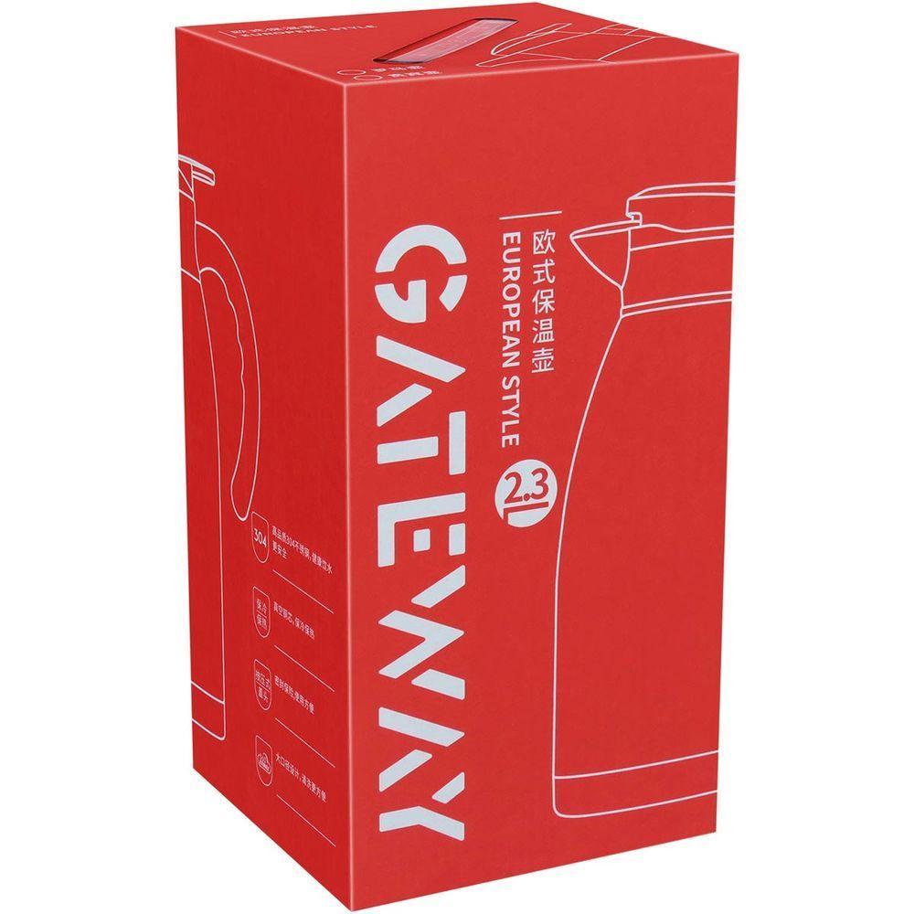 Thermo Garrafa Térmica 30X14X14Cm 2L Inox Prata Parede Dupla - 2