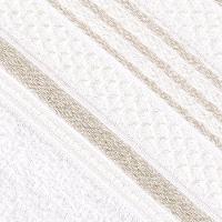 Jogo De Toalhas Banho E Rosto Rubi 280g-m² 98% Algodão Atlântica Off White - 2