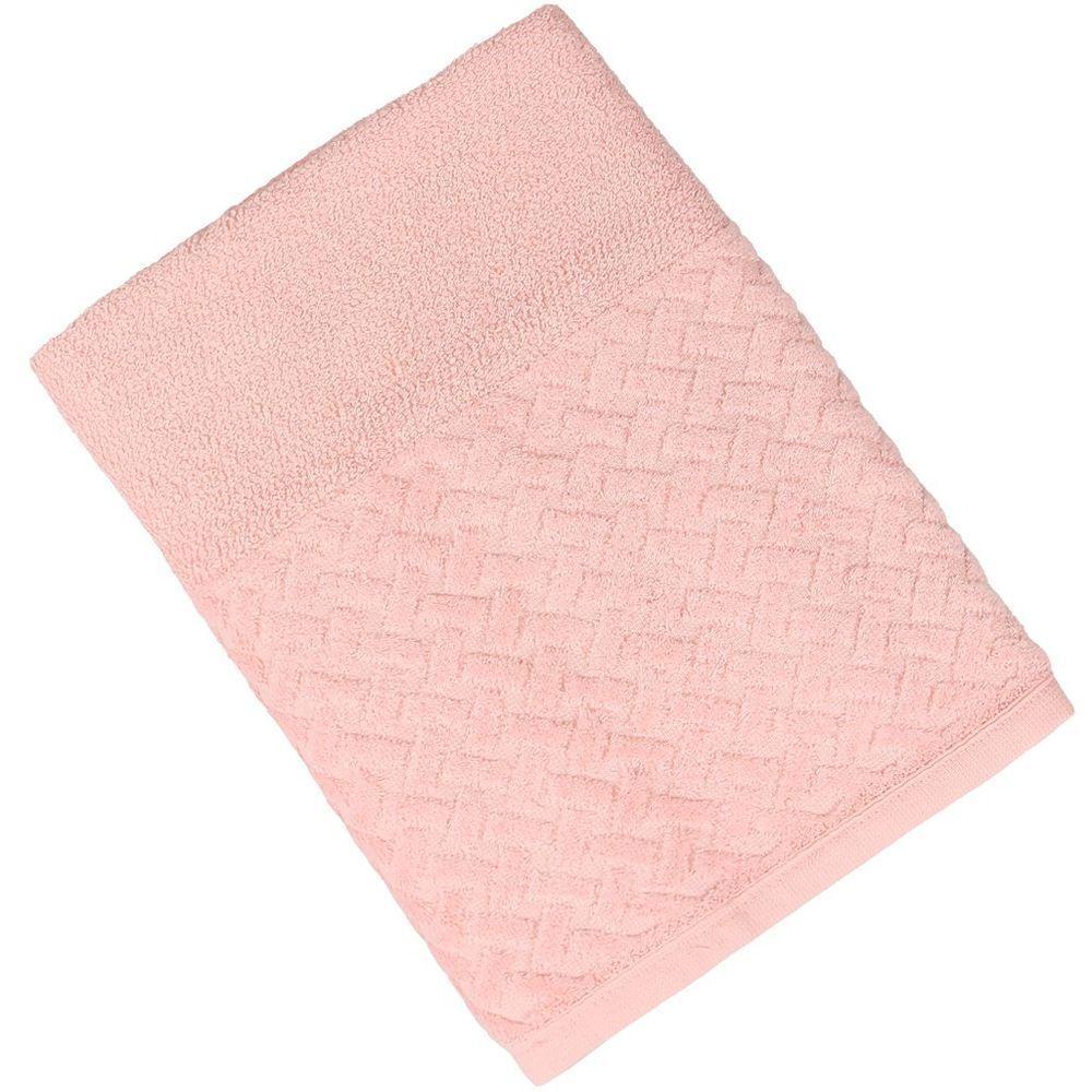 Jogo De Toalhas Banho E Rosto Finesse 380g-m² 100% Algodão Atlântica Rosa Fada - 3