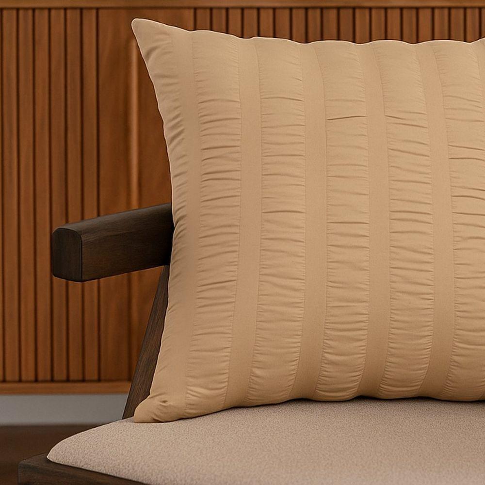 Kit 2 Almofadas Decor Madhya 100% Algodão 45x45cm Altenburg Bege - 3