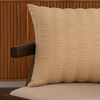 Kit 2 Almofadas Decor Madhya 100% Algodão 45x45cm Altenburg Bege - 3