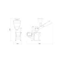Triturador Elétrico Te40tc Tramontina Com Motor Traseiro 3 Hp 127 V-220 V Bivolt E Saída Lateral - 2