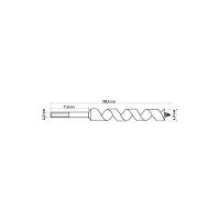 Broca Para Motosserra 3-4 Polegada X 305 Mm Tramontina Master - 4