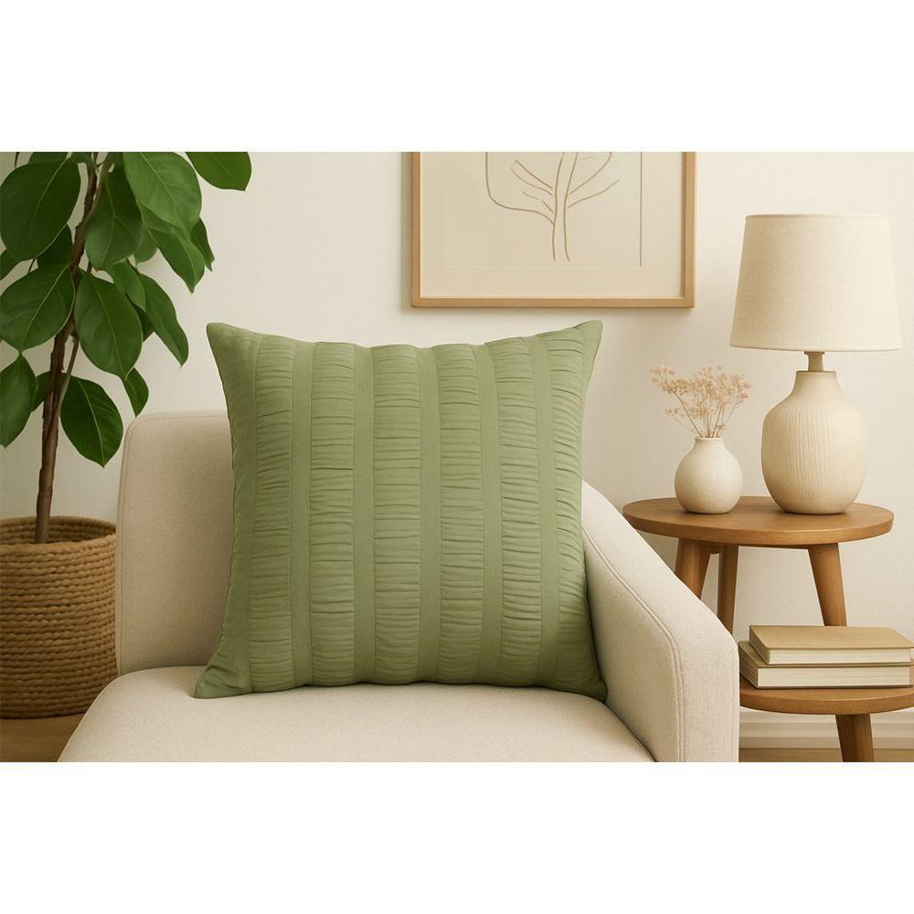 Kit 2 Almofadas Decor Madhya 100% Algodão 45x45cm Altenburg Verde - 3