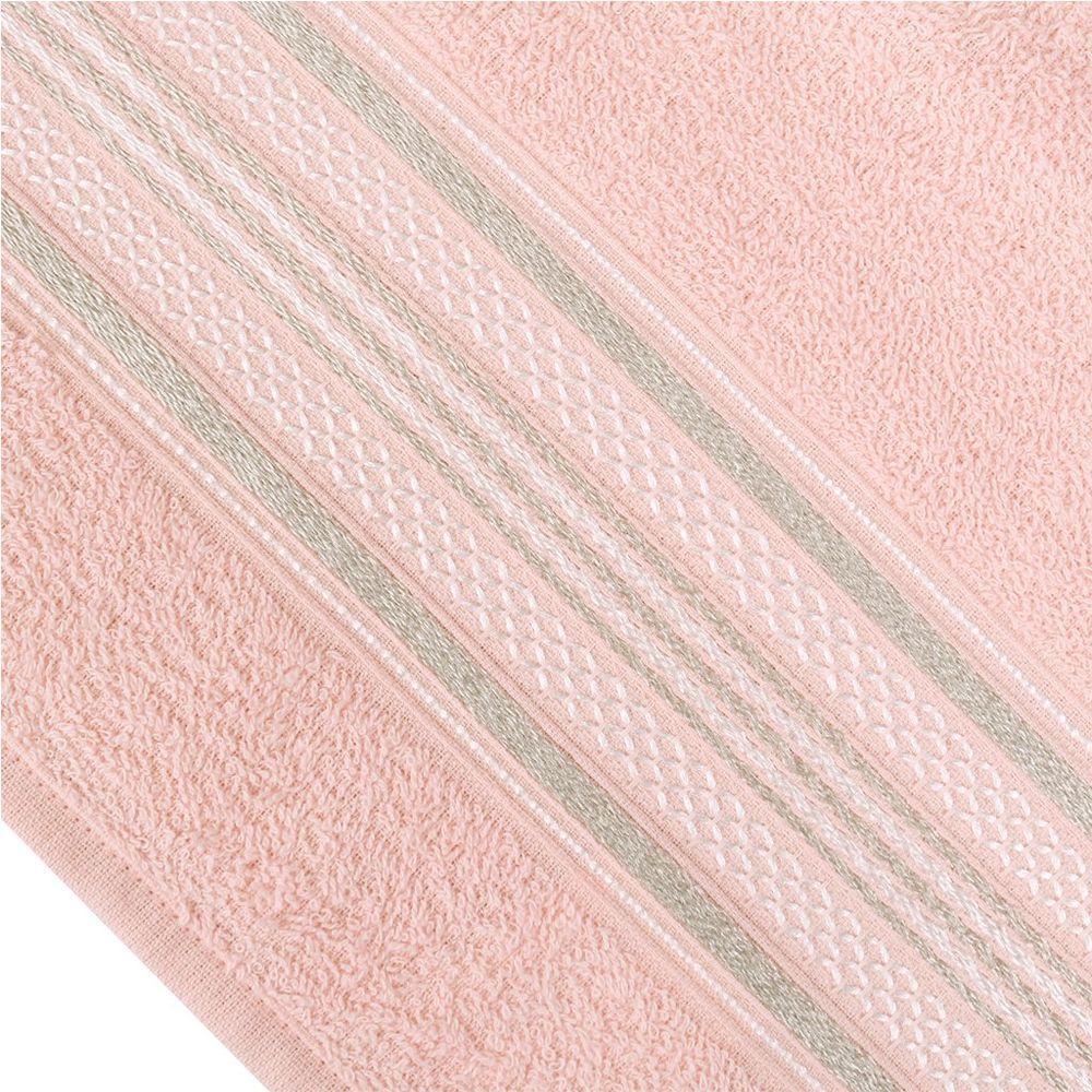 Jogo De Toalhas Banho E Rosto Rubi 280g-m² 98% Algodão Atlântica Rosa Fada - 4