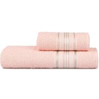 Jogo De Toalhas Banho E Rosto Rubi 280g-m² 98% Algodão Atlântica Rosa Fada - 1