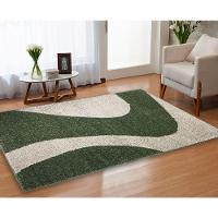 Tapete Sala Toque Macio 2,00x2,50 Linha Design Antid. Verde Des 17 - 3