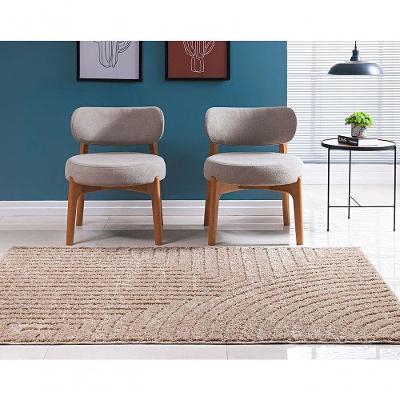 Tapete Sala Toque Macio 2,00x2,50 Linha Jazz Antid. Trigo Des 18