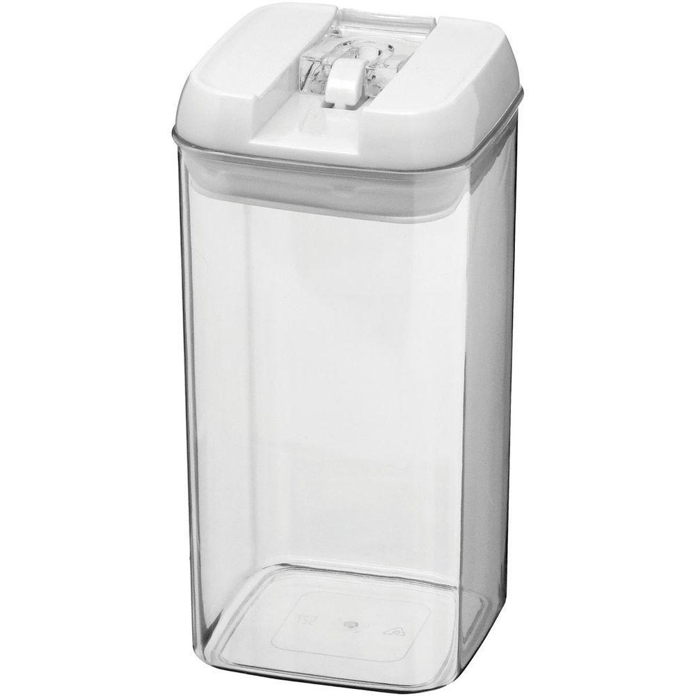 Pratik Pote 21X10X10Cm 1,3L Plástico Transp Hermético - 1