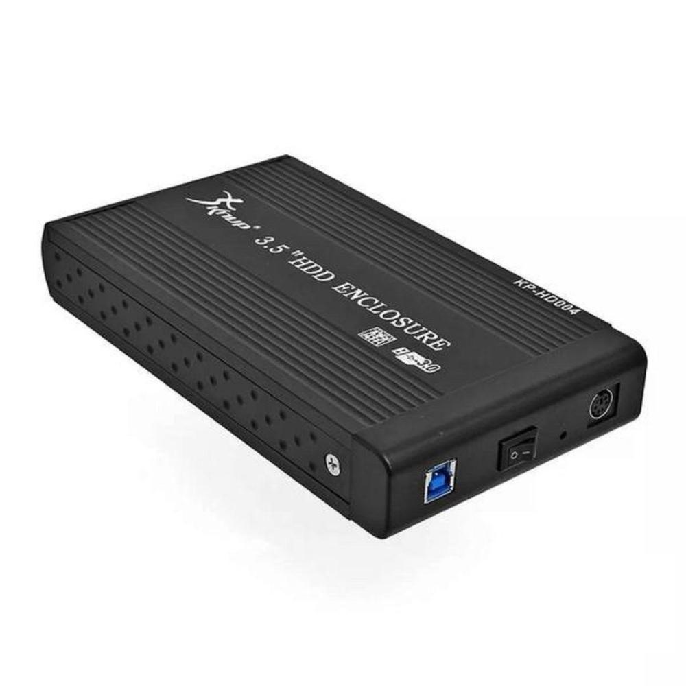 Case para Hd Pc Sata 3.5 Usb 3.0 Externo Kp-hd004 - Preto - 1