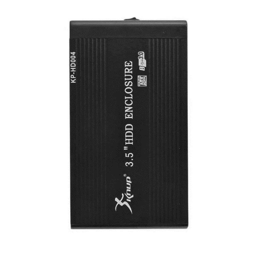 Case para Hd Pc Sata 3.5 Usb 3.0 Externo Kp-hd004 - Preto - 5