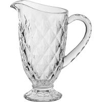 Full Diamond Jg Jarra/Copos 23X20X12Cm 1L/275Ml Cristal Eco Transp 7Pç - 7