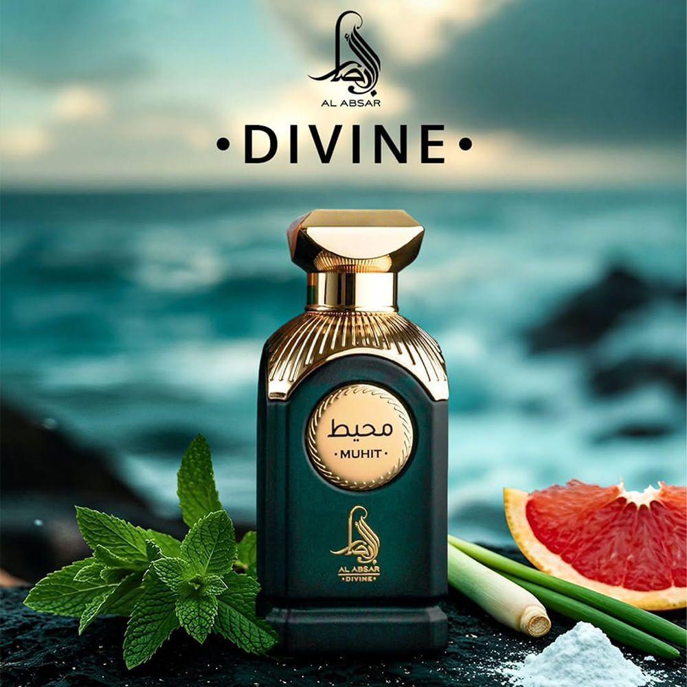 Al Absar Divine Muhit Eau De Parfum - Perfume Unissex 100ml - 4