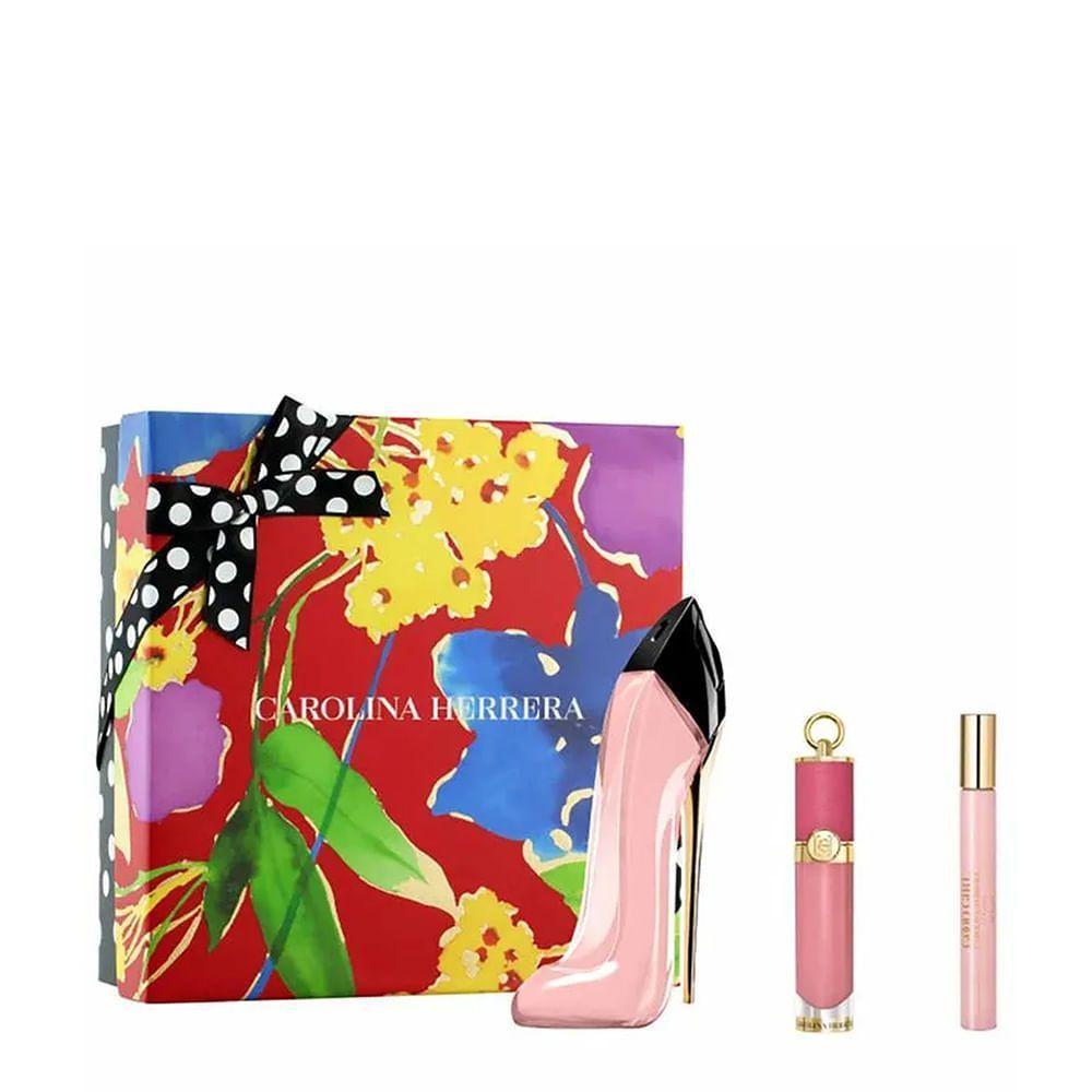 Kit Carolina Herrera Good Girl Blush Feminino - Edp 80ml + 10ml + Blush Liquido 5ml - 1