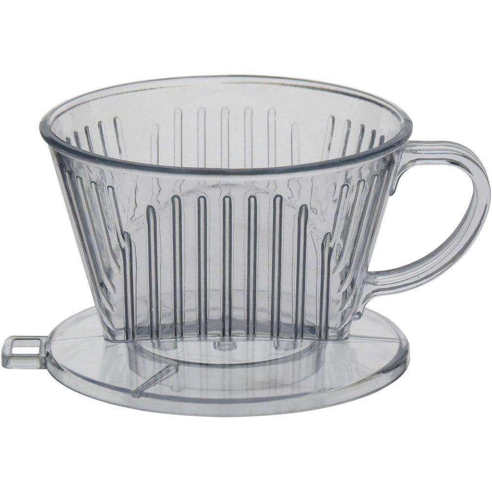 Suporte Filtro Café 6X9X10Cm Plástico Transp - 1