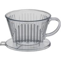 Suporte Filtro Café 6X9X10Cm Plástico Transp - 1