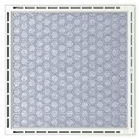 Alçapão Tampa Casa Maquina Piscina 120x120 Gaveta Deslizante Bege Claro - 1