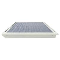 Alçapão Tampa Casa Maquina Piscina 120x120 Gaveta Deslizante Bege Claro - 8