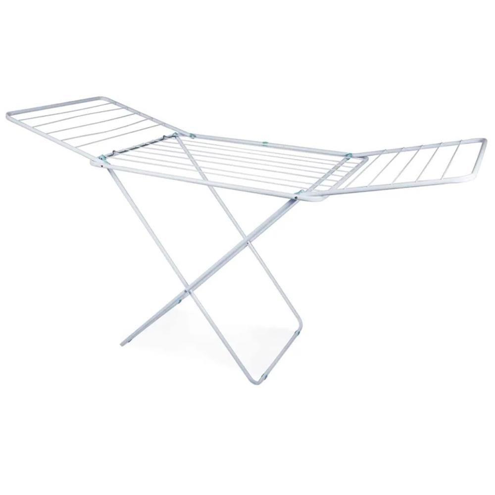 Varal De Chão Em Aço Maxi Com Abas - 6010 - Mor Varal Chao Aco Maxi C-abas Mor 006010 - 1