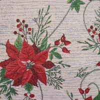 Kit 3 Capa De Almofada Decorativa Natalina 45x45cm Noel Fleur