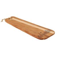 Tábua Para Servir Tramontina Casa Natal Em Madeira Teca Fsc Com Acabamento Em Óleo. - 1