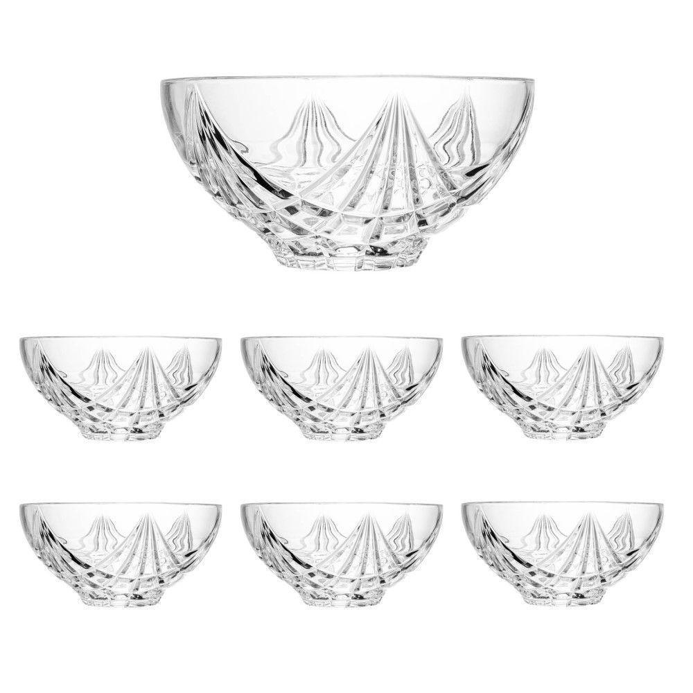 Conjunto 7 Peças Para Sobremesa De Vidro Sun Wolff - 2