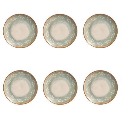 Conjunto De Pratos De Sobremesa 06 Peças Coup New Mediterrâneo Porto Brasil