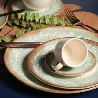 Conjunto De Pratos De Sobremesa 06 Peças Coup New Mediterrâneo Porto Brasil