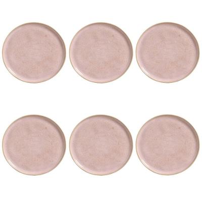 Conjunto De Pratos De Sobremesa 06 Peças Bio Litchi Porto Brasil