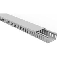 Canaleta Para Painel Tramontina Semiaberta Cinza 50x30x2000 Mm - 2