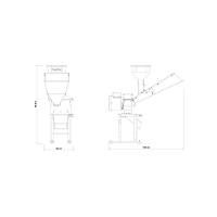 Triturador Elétrico Tramontina Te40t Com Motor 2 Hp Bivolt E Saída Lateral - 2