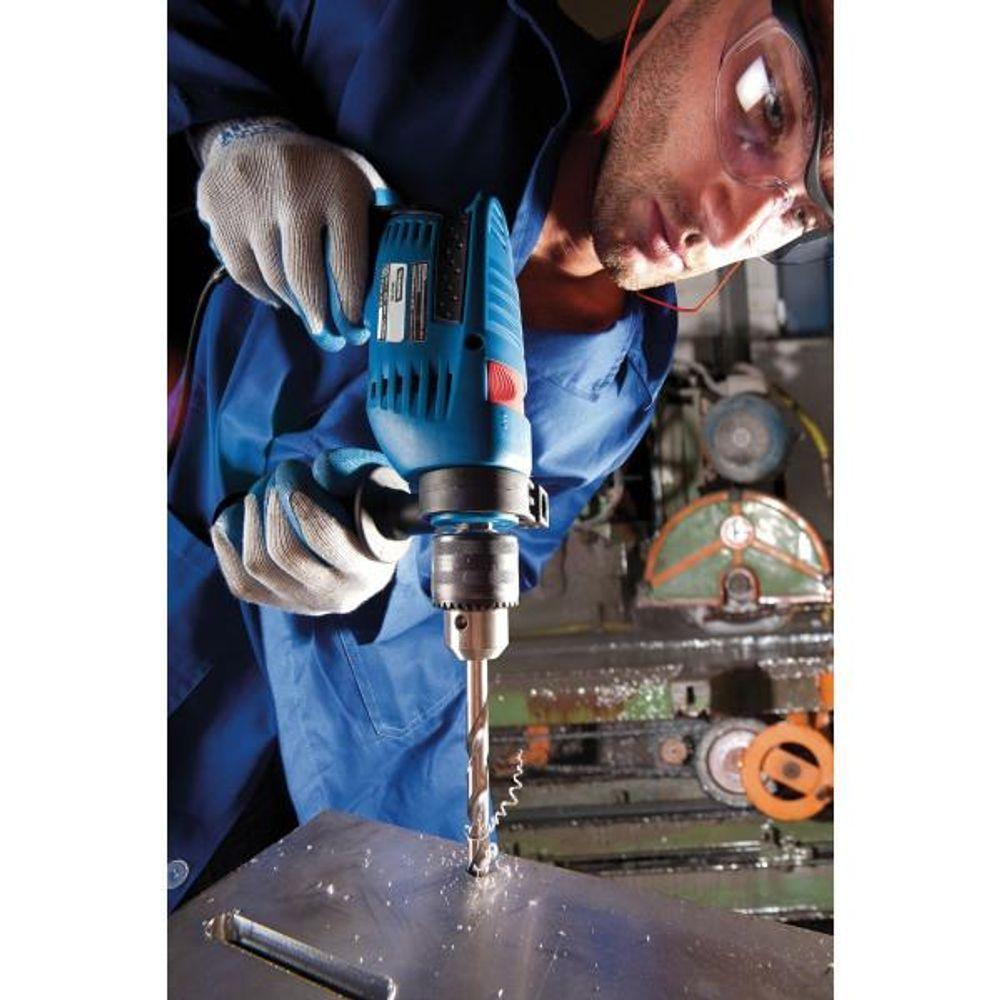 Broca Para Aço 20x205 Mm Tramontina Em Aço Rápido Hss Din 338 - 5