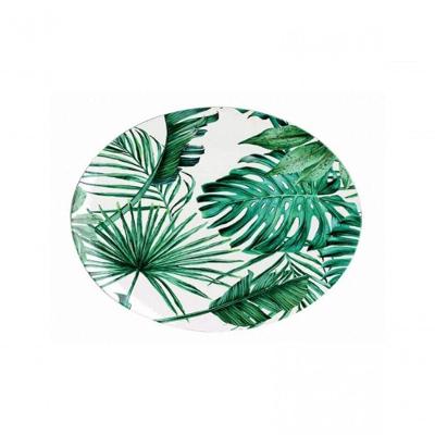 Sousplat Folhagem Em Plastico 33 Cm - L' Hermitage