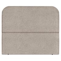 Cabeceira Queen 160 Cm Com Frame Alana Boucle Bege Escuro Artte Bege Escuro - 6