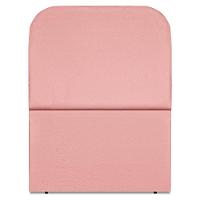 Cabeceira Solteiro 90 Cm Com Frame Alana Suede Rosa Artte Rosa - 5
