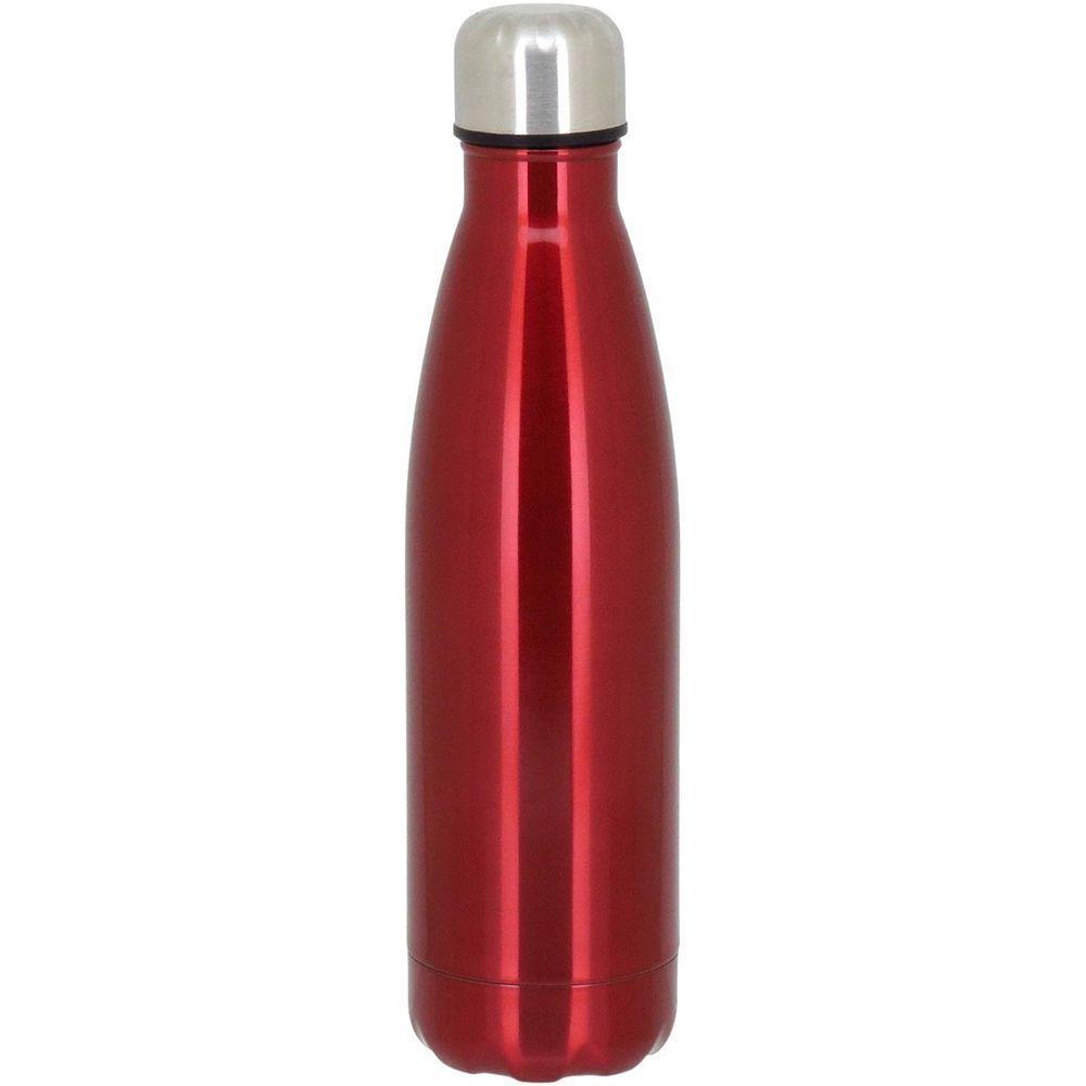 Mijia Garrafa Térmica 27X7X7Cm 500Ml Inox Vermelho Parede Dupla - 1