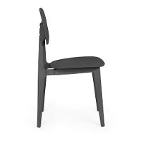 Conjunto Mesa De Jantar Redonda Eiffel Preta 120cm Com 6 Cadeiras Itália - Preto - 5