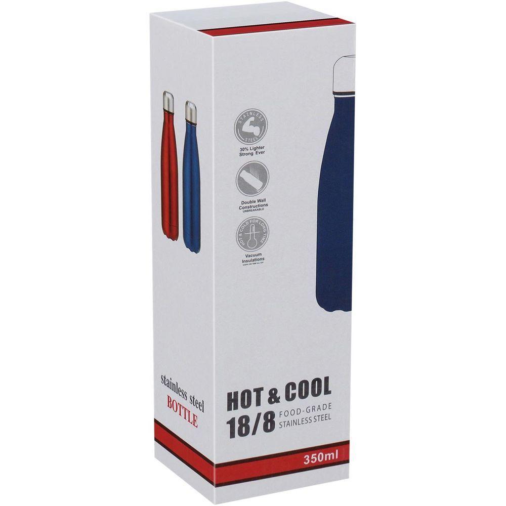 Mijia Garrafa Térmica 23X7X7Cm 350Ml Inox Vermelho Parede Dupla - 2