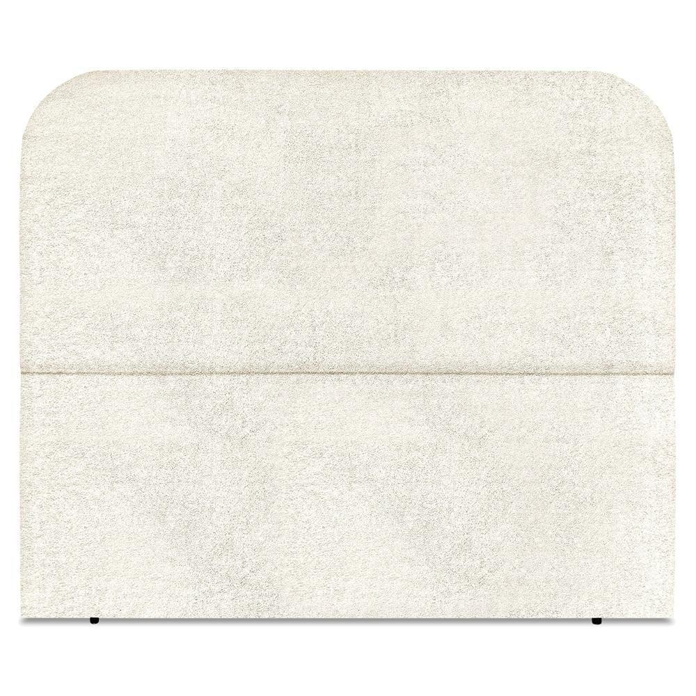 Cabeceira Queen 160 Cm Com Frame Alana Boucle Bege Artte Bege - 6