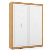 Quarto De Bebe 4 Portas Tutto New Com Capitonê New Boucle E Gaveteiro Freijó - Matic - 5