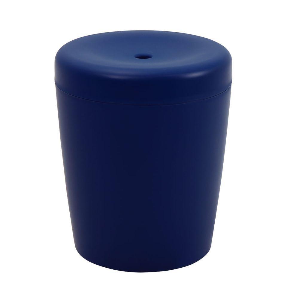 Puff Multiuso Tramontina Em Polipropileno Azul Yale 35 Cm - 1