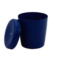 Puff Multiuso Tramontina Em Polipropileno Azul Yale 35 Cm - 2