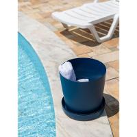 Puff Multiuso Tramontina Em Polipropileno Azul Yale 35 Cm - 5