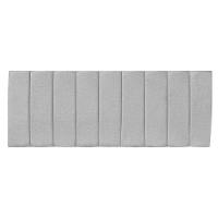 Cabeceira Painel Casal King 1,95m Londres Linho Cinza Dal Poz Estofados - 3