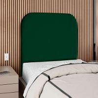 Cabeceira Solteiro 90 Cm Com Frame Alana Suede Verde Artte Verde - 2