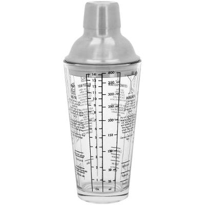 Biaggi Coqueteleira 22X8X8Cm 400Ml Vidro Transp