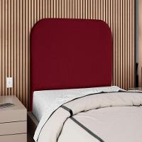 Cabeceira Solteiro 90 Cm Com Frame Alana Suede Vinho Artte Vinho - 2
