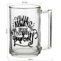 Luminarc A La Bonne Caneca 11X10X7Cm 320Ml Vidro Temperado Transp Decorado - 2