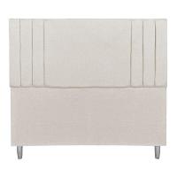 Cabeceira Solteiro 0,90m Viena Linho Bege Dal Poz Estofados - 3